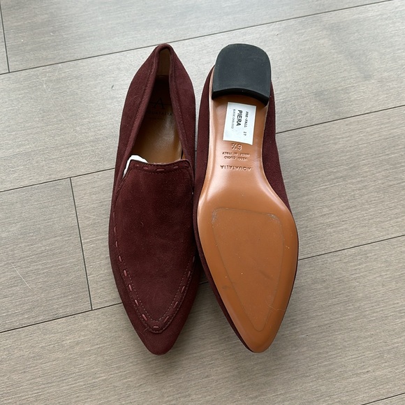 Aquatalia Suede Burgundy Pieras - Picture 3 of 4